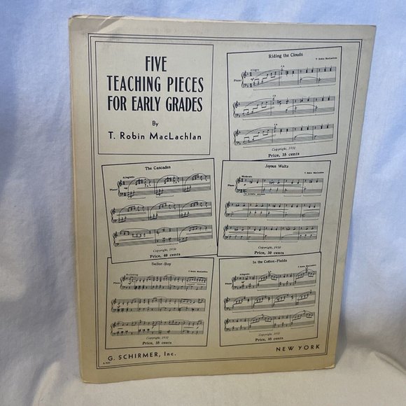 The Galloping Huntsman Piano Sheet Music Rolseth 1939 G. Schirmer, Inc. 38088 - Picture 3 of 6